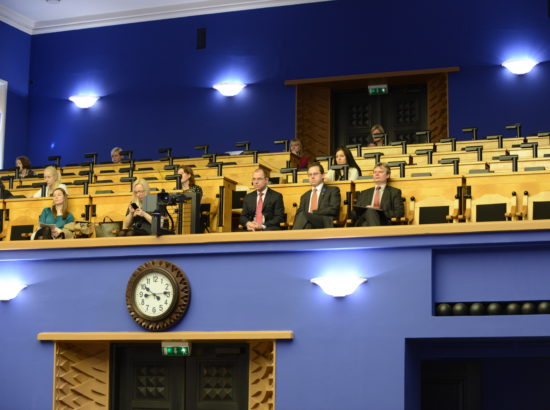 Briti parlamendi alamkoja esimehe John Bercow kõne Riigikogu ees
